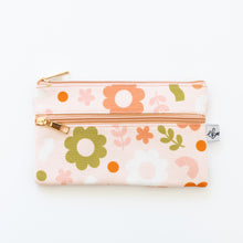 Load image into Gallery viewer, Funky Floral Nude Pencil Pouch