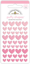 Load image into Gallery viewer, Bubblegum Heart Puffy Shapes Stickers