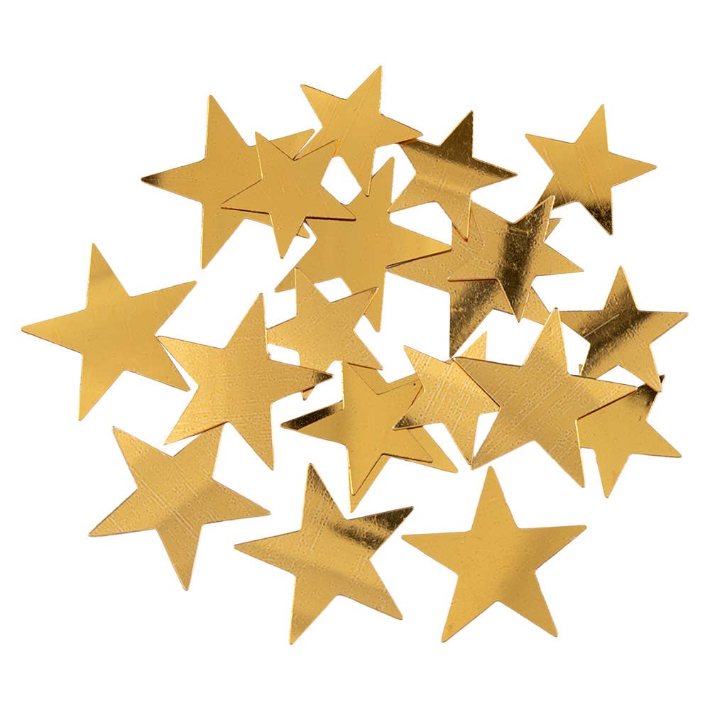  Sparkling Gold Star Foil Confetti - 0.5 oz (1 Pc