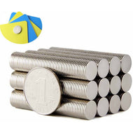 Thin Disc Magnets - Set of 10