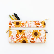 Load image into Gallery viewer, Sunflower Field Pencil Pouch