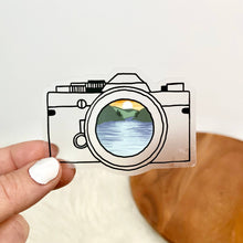 Load image into Gallery viewer, Camera Nature Clear Vinyl Sticker