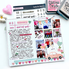 Load image into Gallery viewer, Happy Day PINK Wordstrip Stickers