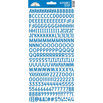 Momenta BRIGHT Alphabet Stickers - Large Puffy Velvet - 96 pcs