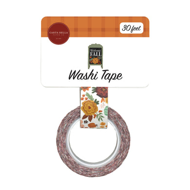 Welcome Fall Floral Washi Tape