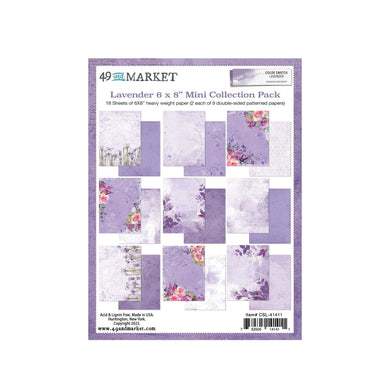 49 & Market Color Swatch Lavender MINI 6x8 Paper Pack