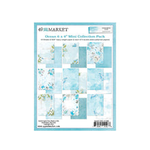 Load image into Gallery viewer, 49 &amp; Market Color Swatch Ocean MINI 6x8 Paper Pack