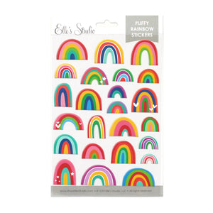 Elle's Studio Puffy Rainbow Stickers