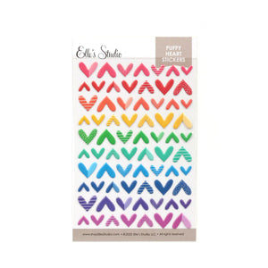 Elle's Studio Puffy Rainbow Stickers – Layle By Mail