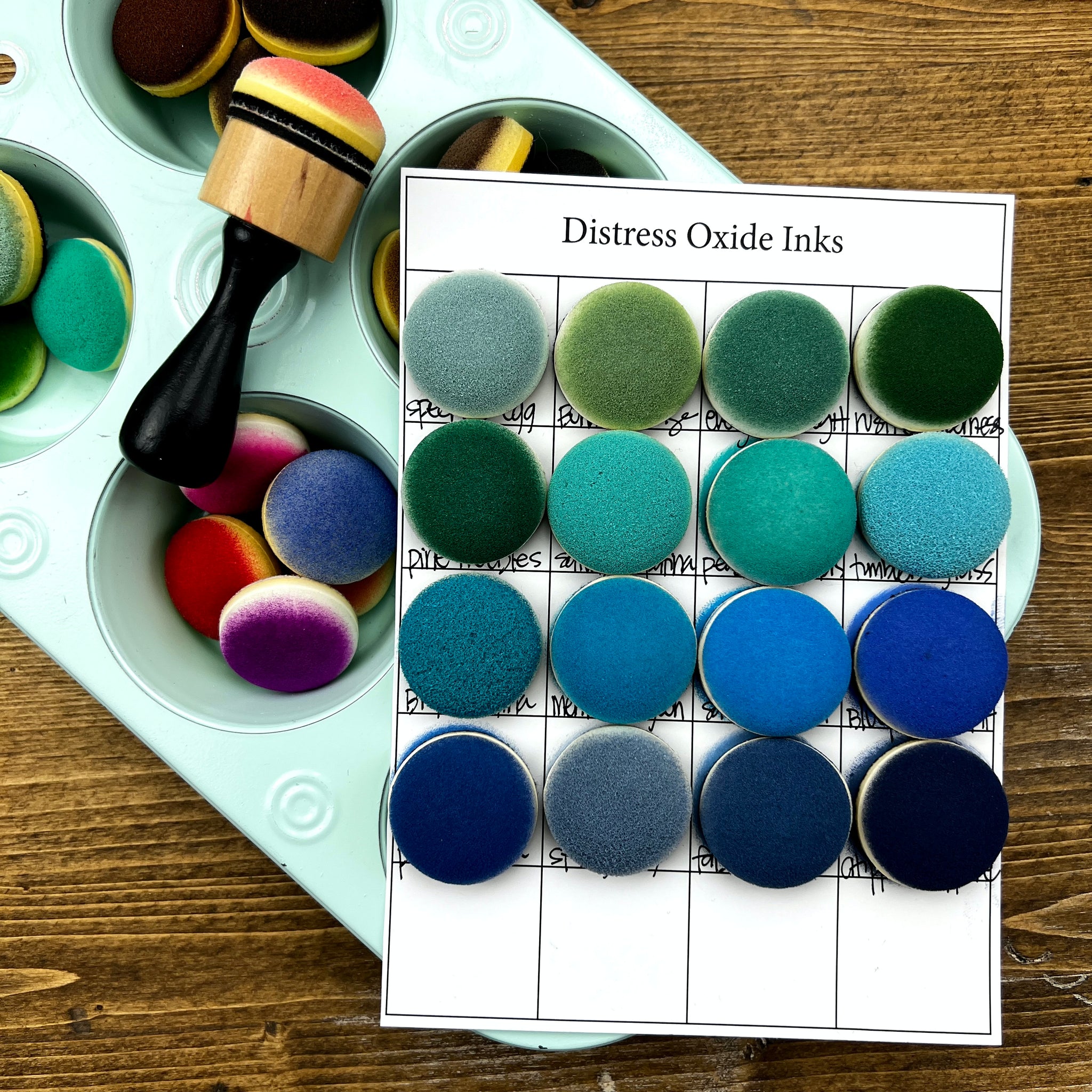 thumbnail image 2 of Mini Ink Blending Tools - Square (Mini Ink Blending Tool With Added Re &ndash 2 of 9