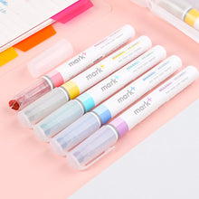 Load image into Gallery viewer, KOKUYO Mark+ Two Tone Highlighter Pen Set