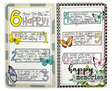 Load image into Gallery viewer, List Builder - Christine Numbers Small 3x4 Stamp Set