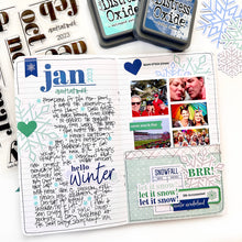 Load image into Gallery viewer, Word Strips - Highlights 4x6 Stamp Set