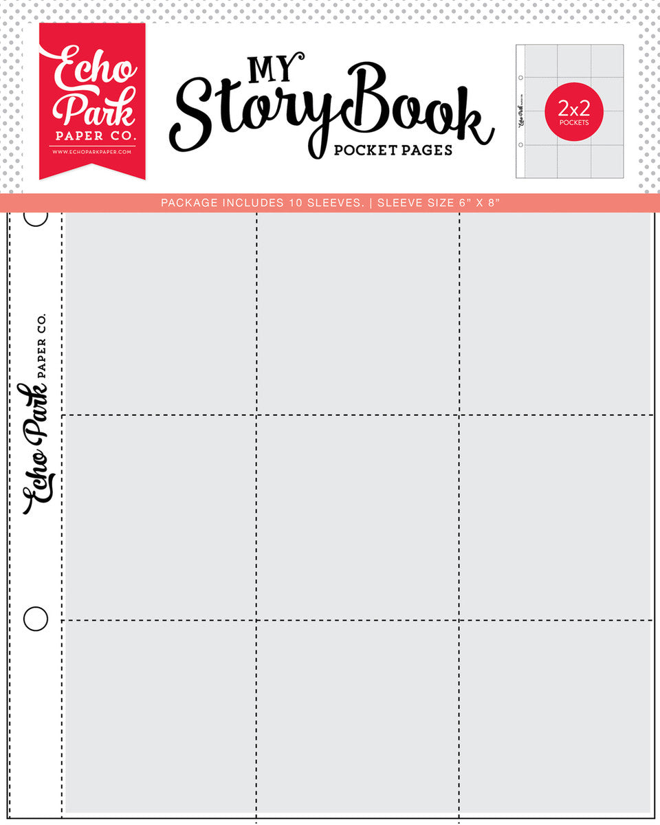 2x2 Vertical Pocket Page - Insert