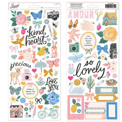 Light Pink Cardstock Label Stickers – Layle By Mail