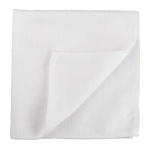 12" White Microfiber Cloth
