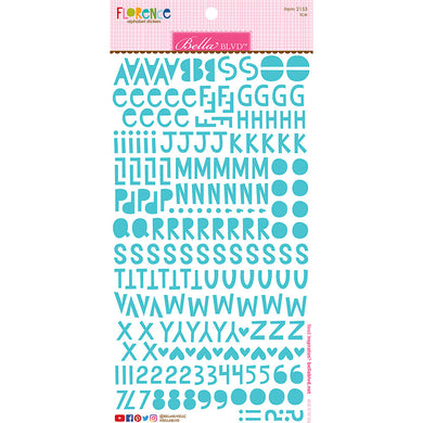 Florence Ice Alphabet Stickers