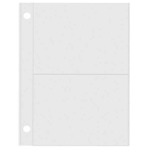 3x4/3x4 Horizontal Pocket Page - Insert