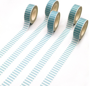 Blue Stripe Washi Tape