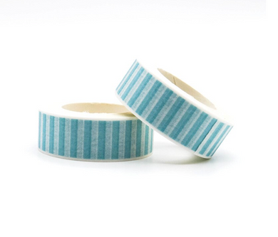 Blue Stripe Washi Tape