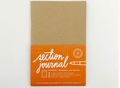 Section Journal A6 SIZE Insert