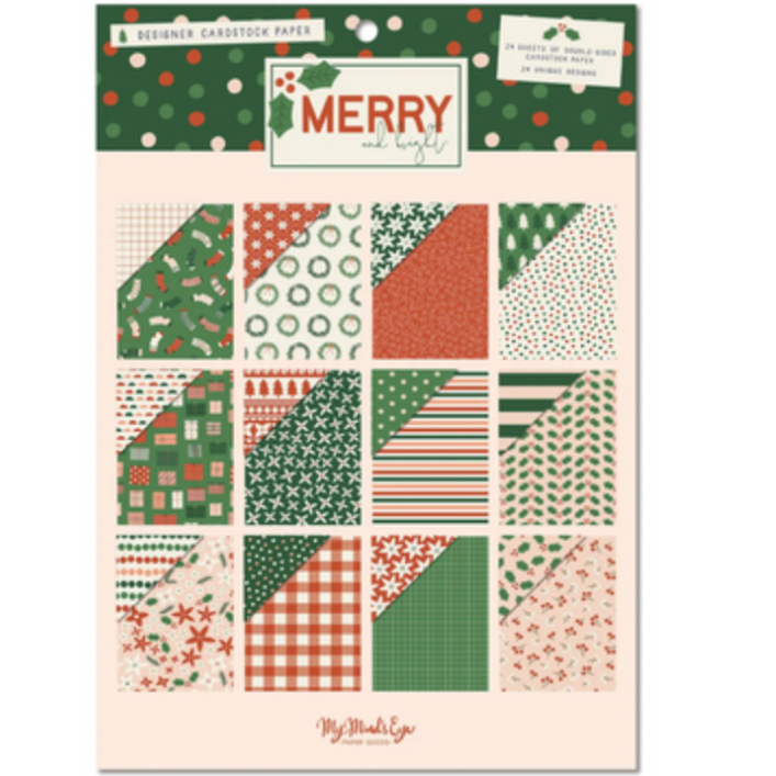 Merry & Bright 6x8 Paper Pad