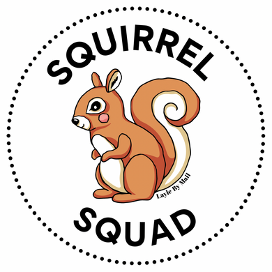 Squirrel Squad Vinyl Sticker