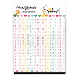 Mini ABC Taste The Rainbow Stickers – Layle By Mail