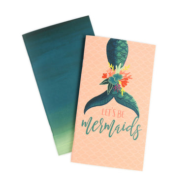 Let's Be Mermaids Lined STANDARD Traveler's Notebook Inserts