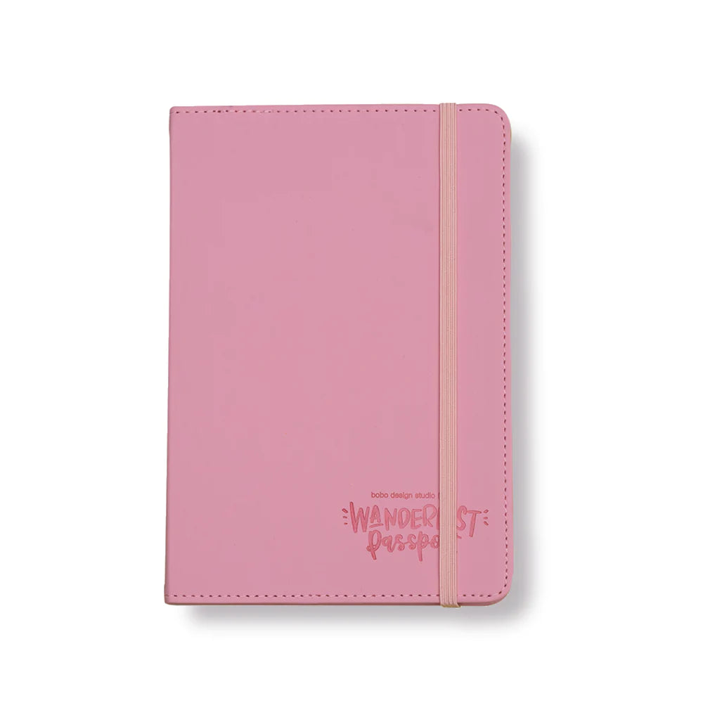 Wanderlust Passport - Dusty Pink