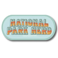National Park Nerd Vinyl Sticker