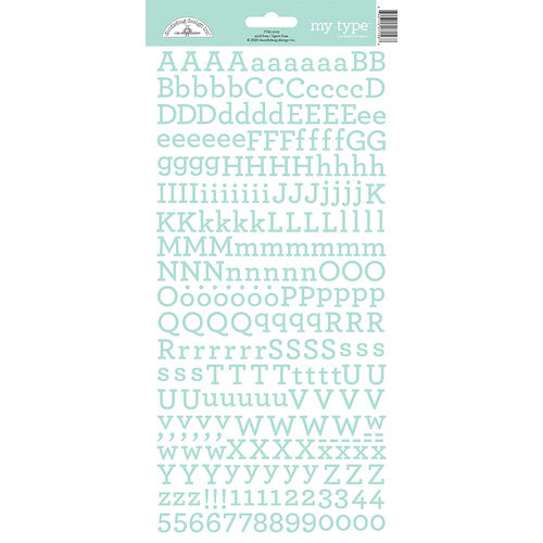 Mint My Type Stickers