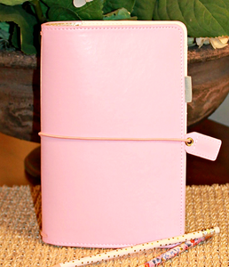 Pink Traveler's Notebook