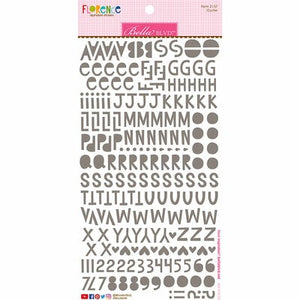 Florence Oyster Alphabet Stickers