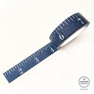 Navy Ruler Washi Tape