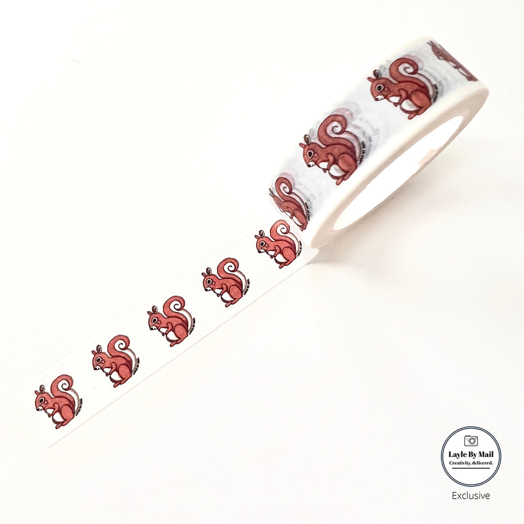 Scatter the Squirrel Washi Tape - Exclusive