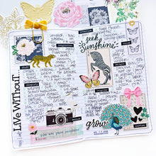 Load image into Gallery viewer, Tim Holtz Idea-ology Chit Chat Wordstrip Stickers