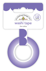 Lilac Scallop Washi Tape
