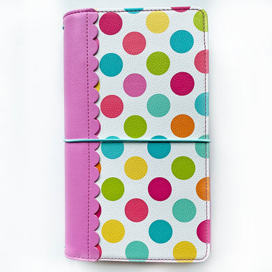 Lots O' Dots Scallop Traveler's Notebook