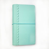 Mint Scallop Traveler's Notebook