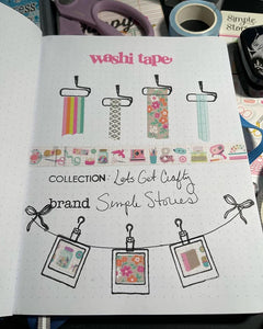 Swatch This - Washi 4x6 Stamp Set