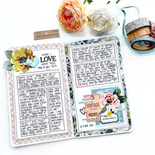 Load image into Gallery viewer, Tim Holtz Idea-ology Clippings Wordstrip Stickers